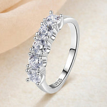 Celeste Eternity Ring – 1ct VVS Moissanite in Solid 925 Sterling Silver