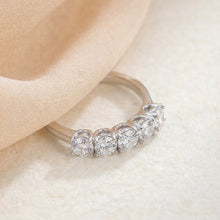 Celeste Eternity Ring – 1ct VVS Moissanite in Solid 925 Sterling Silver