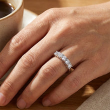 Celeste Eternity Ring – 1ct VVS Moissanite in Solid 925 Sterling Silver