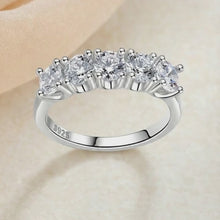 Celeste Eternity Ring – 1ct VVS Moissanite in Solid 925 Sterling Silver